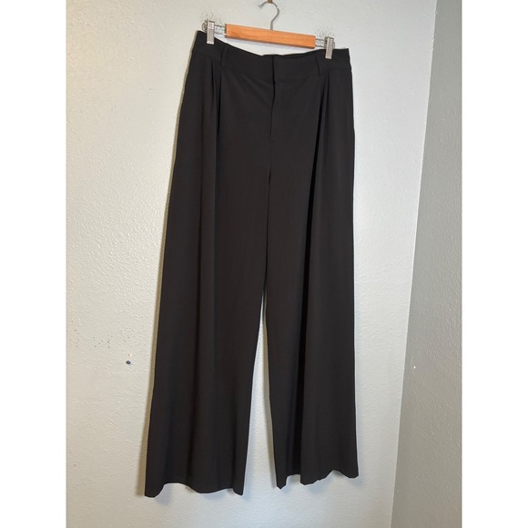 Alo Yoga High Waist Dreamscape Trouser (Long) Black Size Large - Picture 3 of 10